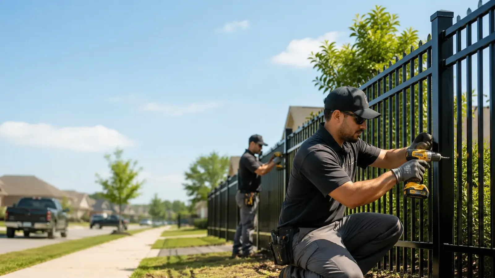 Metal Fence Installation in Port Royal, KY